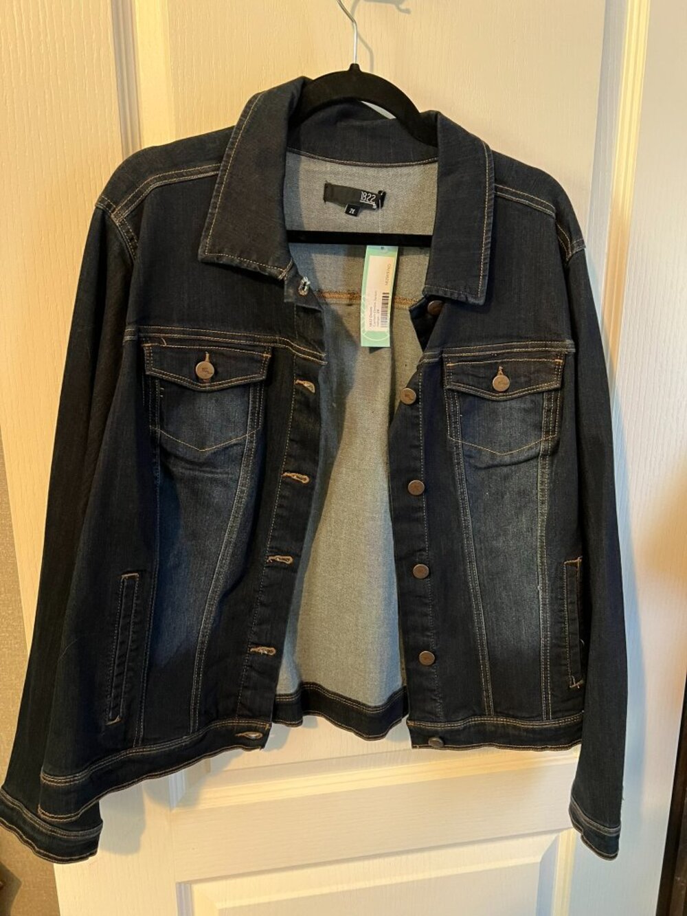 NWT 1822 Vintage Denim Jacket - Dark Wash